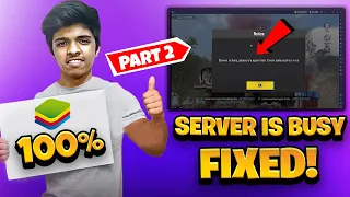 BGMI Server is Busy Fix on Emulator! | bgmi server is busy please try again later