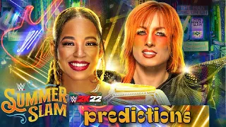 WWE 2K22 SummerSlam 2022: Bianca Belair vs. Becky Lynch Raw Women’s Championship