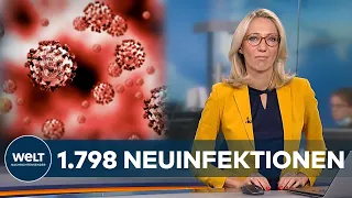 1.798 CORONA-Neuinfektionen - Die aktuellen Zahlen aus Deutschland