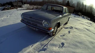 Волга ГАЗ 24, 1975 г.в., "Обнинск". Ремонт кузова в мастерской "ГаражИ" Итоговое видео