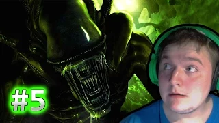 Я УВИДЕЛ ЕГО!!!!!!!!!!!!!! | Alien Isolation # 5 Прохождение