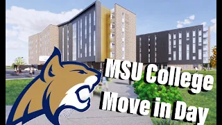 College Move in Day! | Freshman 2020 | MSU Montana State University