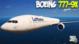 BOEING 777-9X (БОИНГ 777-9X) - ГТА 5 МОДЫ - GTA 5 MODS (ОБЗОР, БАГИ)