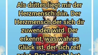 Ein geläuterter #herzmensch • ein neuer Mensch und die Wunscherfüllung #orakel #liebe #seelenpartner