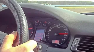 Audi RS6 4.2l V8 SOUND Acceleration onboard drive
