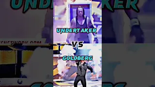 undertaker Vs Goldberg comparison 💥🤩💥