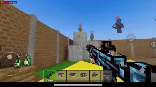 Pixel gun 3D Hand Minigun