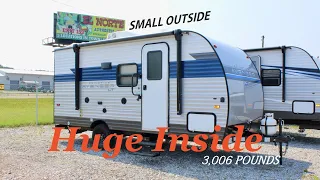 EXTREMELY SMALL Travel Trailer RV - Perfect for SUVs or small Pickups! 2022 Prime Time Avenger 16BH