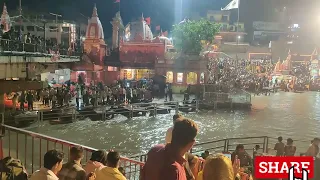 Haridwar 🚩 Har ki Pauri // Ganga Ghat #haridwar #haridwaraarti