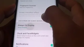 Samsung Galaxy S9: How to Enable / Disable Always On Display Lock Screen