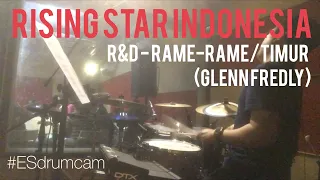 Echa Soemantri - Rame-Rame Medley Timur (Glenn Fredly) - R&D - Rising Star Indonesia #ESdrumcam