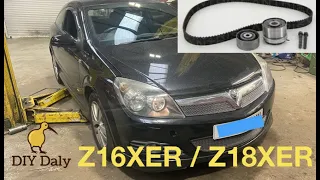 Vauxhall / Opel 1.6 petrol timing belt replacement Z16XER Z18XER