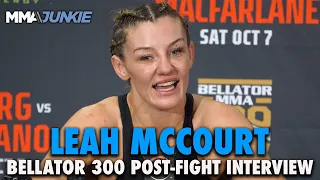 Leah McCourt Calls for Title Shot After Sara McMann Win – and Gets Her Wish | Bellator 300