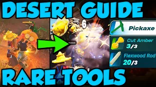 LEGO FORTNITE DESERT GUIDE! How To Get Rare Tools, Flexwood, and Amber in Lego Fortnite!