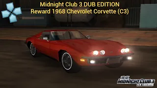 Midnight Club 3 DUB Edition PSP - Reward - 1968 Chevrolet Corvette (C3) Unlocked 🔓