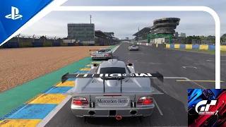 Gran Turismo 7 | Daily Race C | 24 Heures du Mans Racing circuit | Mercedes-Benz CLK-LM