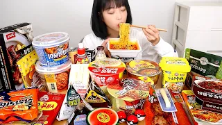 Convenience Store Food Mukbang at Home!