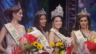 Miss Earth 2018 Crowning Moment (Miss Universe Colombia 2021 comes from this batch)