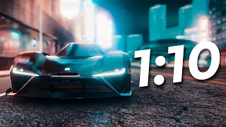 Asphalt 9 | 1:10.731 Legend Pass Showcase Event - Nio EP9 - Nanjing Stroll ( Reference Lap )