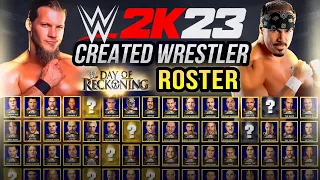 Crazy WWE 2K23 Community Creations Day Of Reckoning Roster!