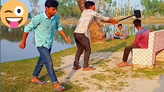 Amazing Very New Funny Stupid Boys Top Comedy Video 2021 Try Not To Laugh Episode-12 kafy multimedia