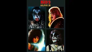 kiss alive II (the real as yours olds vinyls, edited). LOVE GUN era.