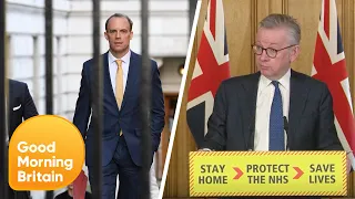 Michael Gove Says Dominic Raab is in Charge While Boris Johnson is in ICU | Good Morning Britain