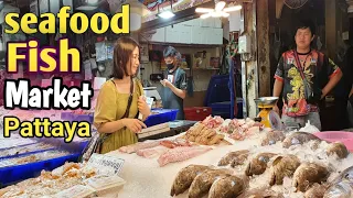 Seafood in Pattaya Thailand, Naklua Fish Market
