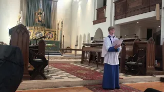 Cai Thomas sings Lascia ch’io pianga | live in church