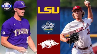 #3 LSU vs #2 Arkansas | SEC Tournament Winners Bracket | 2023 College Baseball Highlights