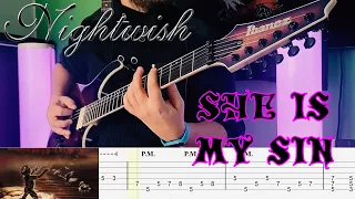 Nightwish - She is my Sin |Guitar Cover| |Tab|