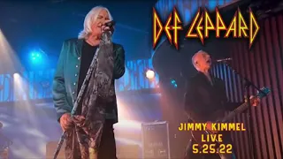 Def Leppard - Take What You Want Live (audio) Jimmy Kimmel 5.25.22