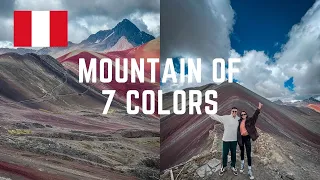 MOUNTAIN OF 7 COLORS PERU  🇵🇪 RAINBOW MOUNTAIN