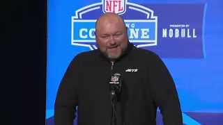 GM Joe Douglas NFL Combine Press Conference | New York Jets