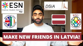 What Is the BEST Way To Meet New People In Latvia? | International Student Dilemmas