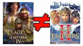 Age of Empires 4 is Not Age of Empires 2