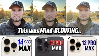 iPhone 14 Pro Max vs 13 & 12 Pro Max - Ultimate Camera Comparison