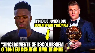 🚨 EITA! Olha o que o VINICIUS JR FALOU sobre a BOLA DE OURO HOJE!