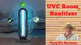 UVC ROOM SANITIZER: Disinfect and Kill germs without even being in the room