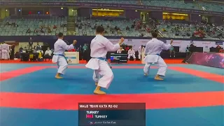 Male Team Kata Final, Turkey