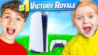 Surprising LITTLE SISTER with PS5 if She Wins this..
