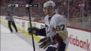 Pittsburgh Penguins @ Calgary Flames Highlights 2/6/15