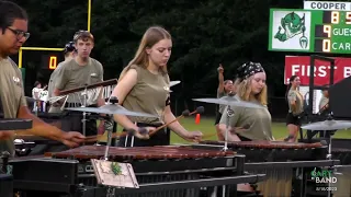 Cary Marching Band at Football Game Night, 8/18/2023