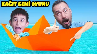 KAĞITTAN GEMİ İLE HEDEFLERİ VURMAK! | ÜCRETSİZ MY PAPER BOAT OYNUYORUZ! GÜLME GARANTİLİ😂🚤