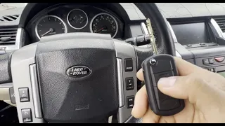 Full process on how to program a Remote Key FOB on 2009 Land Range rover sport 4.2 SC w/ autel im508