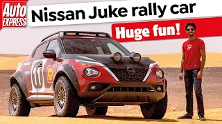 We drove this MAD Nissan Juke hybrid rally car: REVIEW