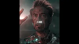 "IRONMAN" - IRONMAN ("AVENGERS ENDGAME") EDIT | WAY DOWN WE GO - Kaleo (slowed) | #ironman #marvel