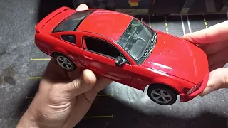 2005 Ford Mustang Gt from Welly 1/24 review #cars #welly #mustang #diecast #speed #toys