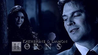 ►Damon & Katherine • Horns