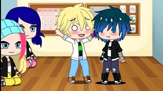 Mlb react to Marc ft:Zoe,Marinette,Adrien,Luka ships:Marthaniel,Lukadrien (Lazy work)